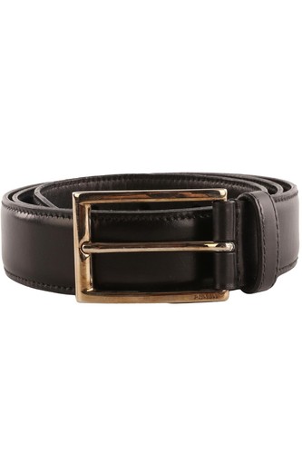 Prada black men leather - men's,