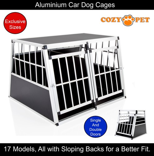 Car dog cage aluminium cozy - car,
