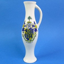 W H Goss - Vintage Crested China Bournemouth - Oxford Ewer - 17 cm 6¾"