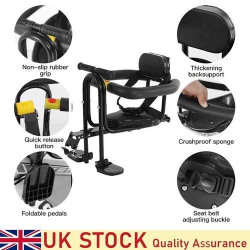 Front mounted children bike - front,