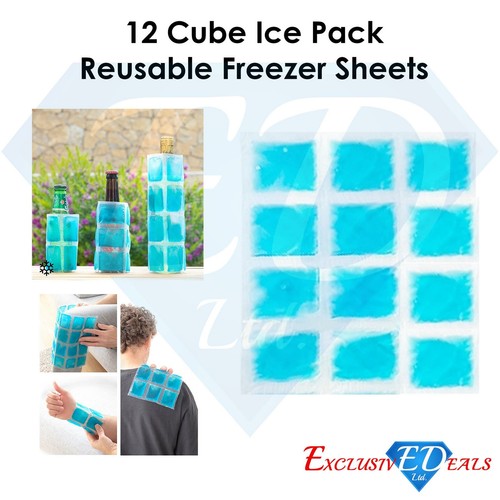 Cube reusable frozen - reusable, pack