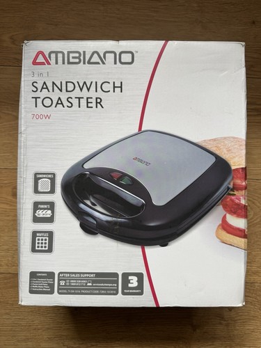 Ambiano 1 sandwich - ambiano, 3-in-1