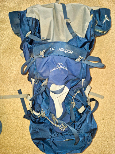 Osprey aether 70l blue grey - osprey,