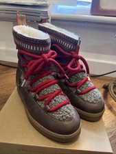 Brand New Penelope chilvers Cosmos Fleece Boot  Brown/Multi PRP £269 Size 37