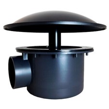 4" 110mm POND SUMP BOTTOM DRAIN  SOLVENT WELD CONCRETE, LINER, FIBRE GLASS FISH 