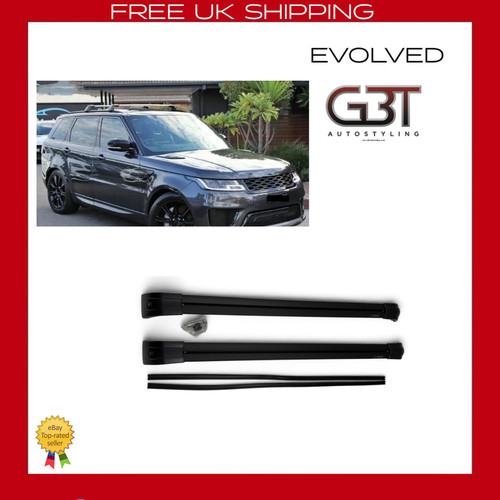 Black roof rail lockable - rail,