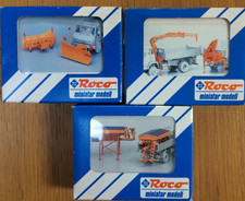 HO Roco 3 x boxed miniature