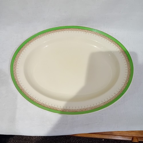 Queens green solian ware - solian,