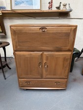 Ercol Blonde Drinks Cabinet Or