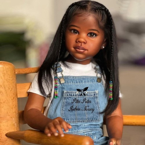African toddler reborn - african,