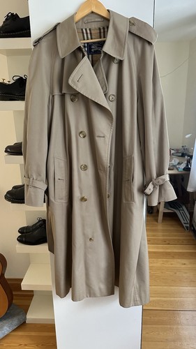 Burberry men trench coat - trench,