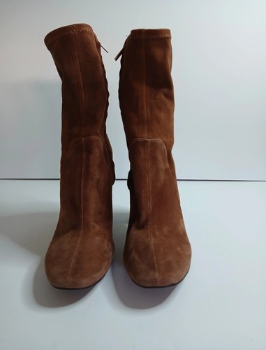 Zara woman brown suede ankle - woman,