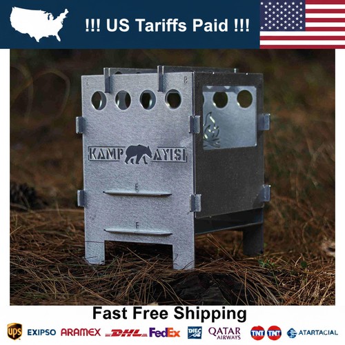 Multi fuel burning camp stove - fuel,