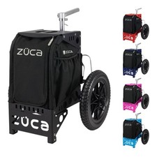 Zuca Compact Cart with Black Bag - Disc Golf Cart