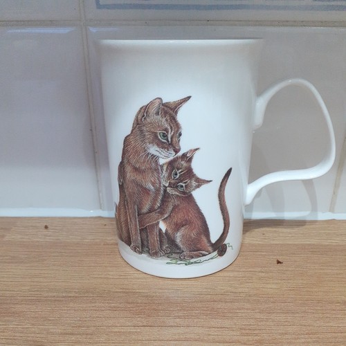Fine bone china cats - china, mug