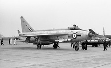 35MM ORIG AIRCRAFT NEGATIVE XM139 RAF Lightning F.1 BENTWATERS 1970 #8439