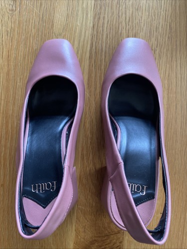 Faith dusty pink block heeled - dusty,