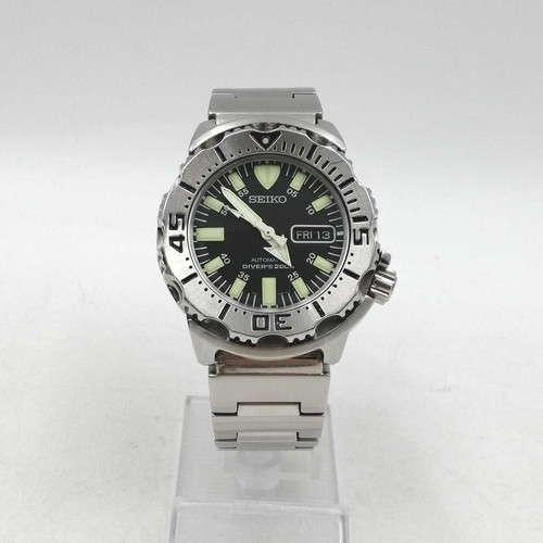 Seiko skx779 black monster - black,