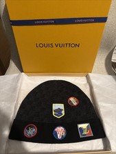Louis Vuitton Alps Damier Monogram Beanie Hat 2018 Fall/Winter