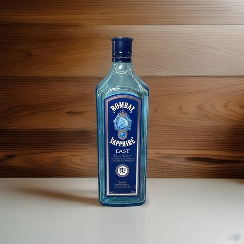 Empty bombay sapphire east gin - bombay,