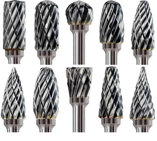 10pcs rotary burr bit tungsten - rotary,