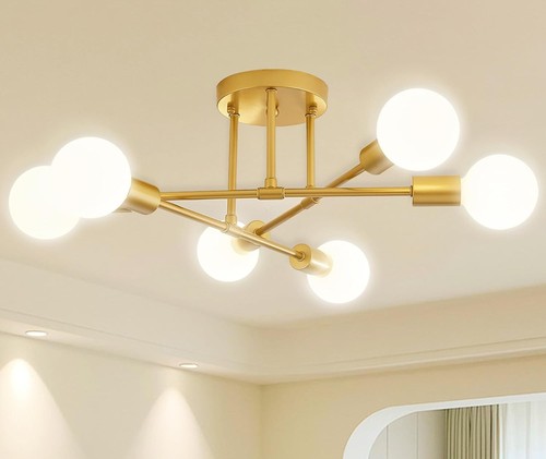 Modern sputnik ceiling - sputnik,