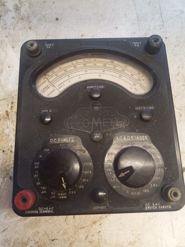 Vintage universal avometer - universal,
