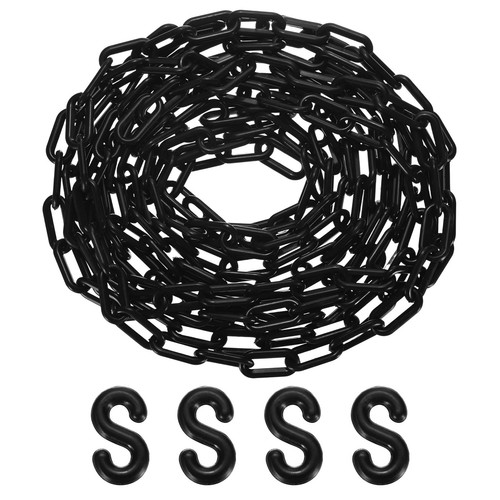 Plastic barriers chain 24ft - plastic,