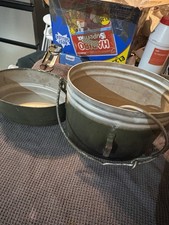 M44 Swedish Army Cook set , inc  Trangia burner, fuel bottle, Fork And Spoon Set