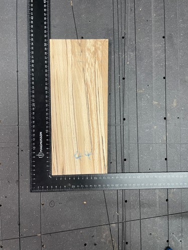 Spalted beech timber - , blank