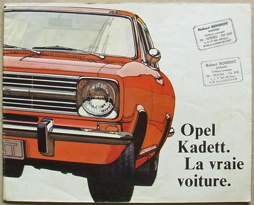 Opel kadett rally estate - kadett, l