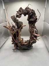 Aquarium Driftwood Handcrafted Aquascape Unique - Moonwood Loop