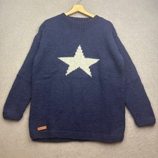 VTG PACHAMAMA Jumper M  L Blue