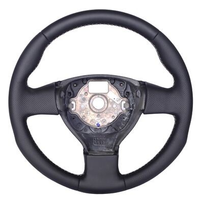 Leather steering wheel fit - leather,