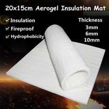 White square ceramic fiber - white,