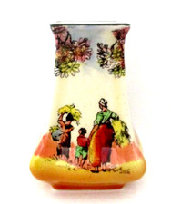 RARE ROYAL DOULTON SERIESWARE MINIATURE VASE - THE GLEANERS D6123