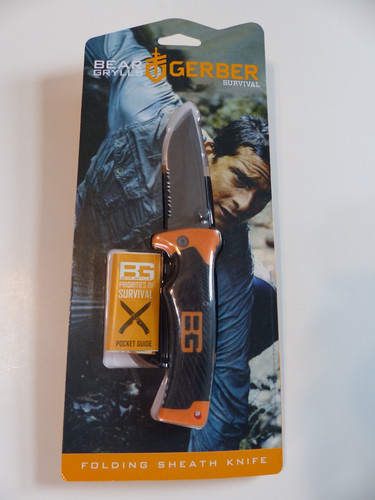 Gerber bear grylls folding - gerber,