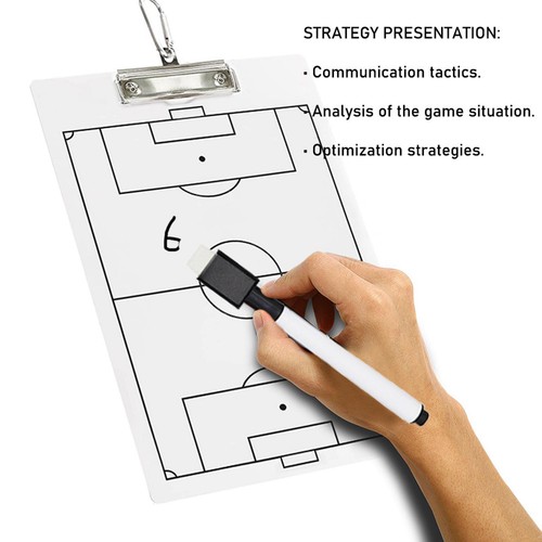 Soccer coaching board practice - coaching,