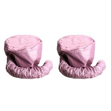 2X Home Portable Drying Hoods Bonnet Attachment Haircare Salon Hair Dryer R1O6