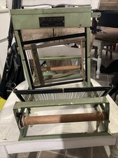 Vintage Antique Structo Artcraft Weaving Loom Tabletop Metal Toy Free Shipping