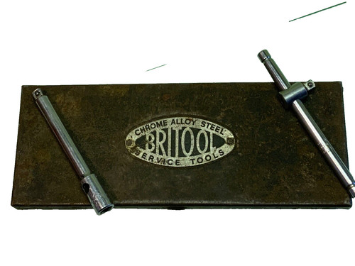 Vintage britool box - britool, drive