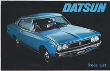Datsun Price List 1973 June