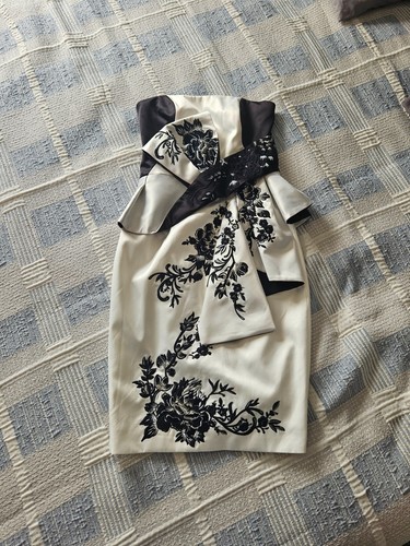 Karen millen white monochrome - karen,