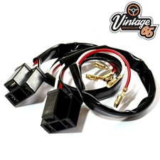 Vintage Warehouse 65 H4 Headlight Bulb Wiring Connectors 3 Pin 472 410 P43T P45T