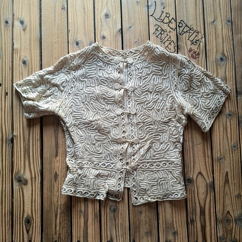 Antique soutache silk - soutache, jacket
