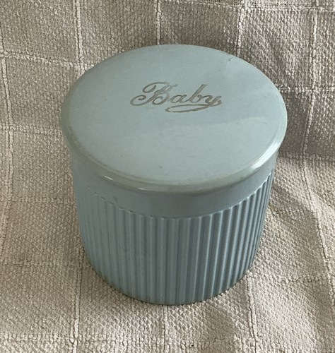 Vintage retro blue plastic - blue,