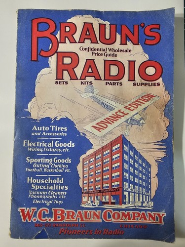 1929 braun radio - 1929,