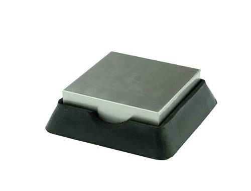 Solid steel bench block - solid, in
