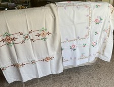 Vintage Embroidered Table
