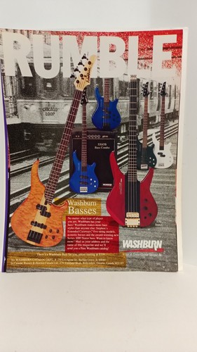 Washburn bass guitars - bass, 1993